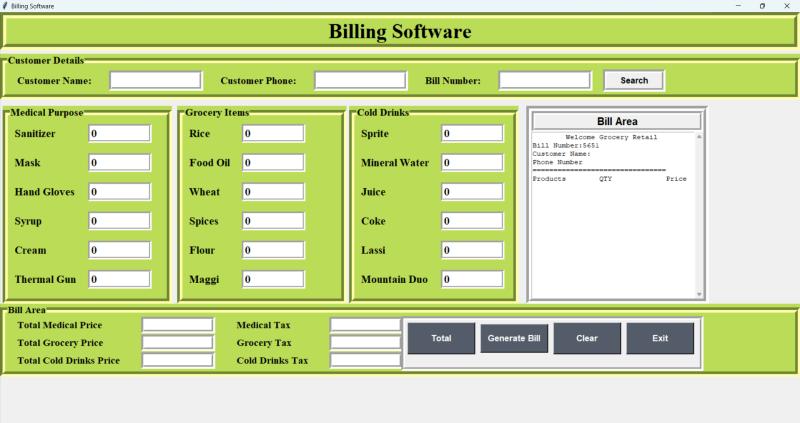 Billing Software