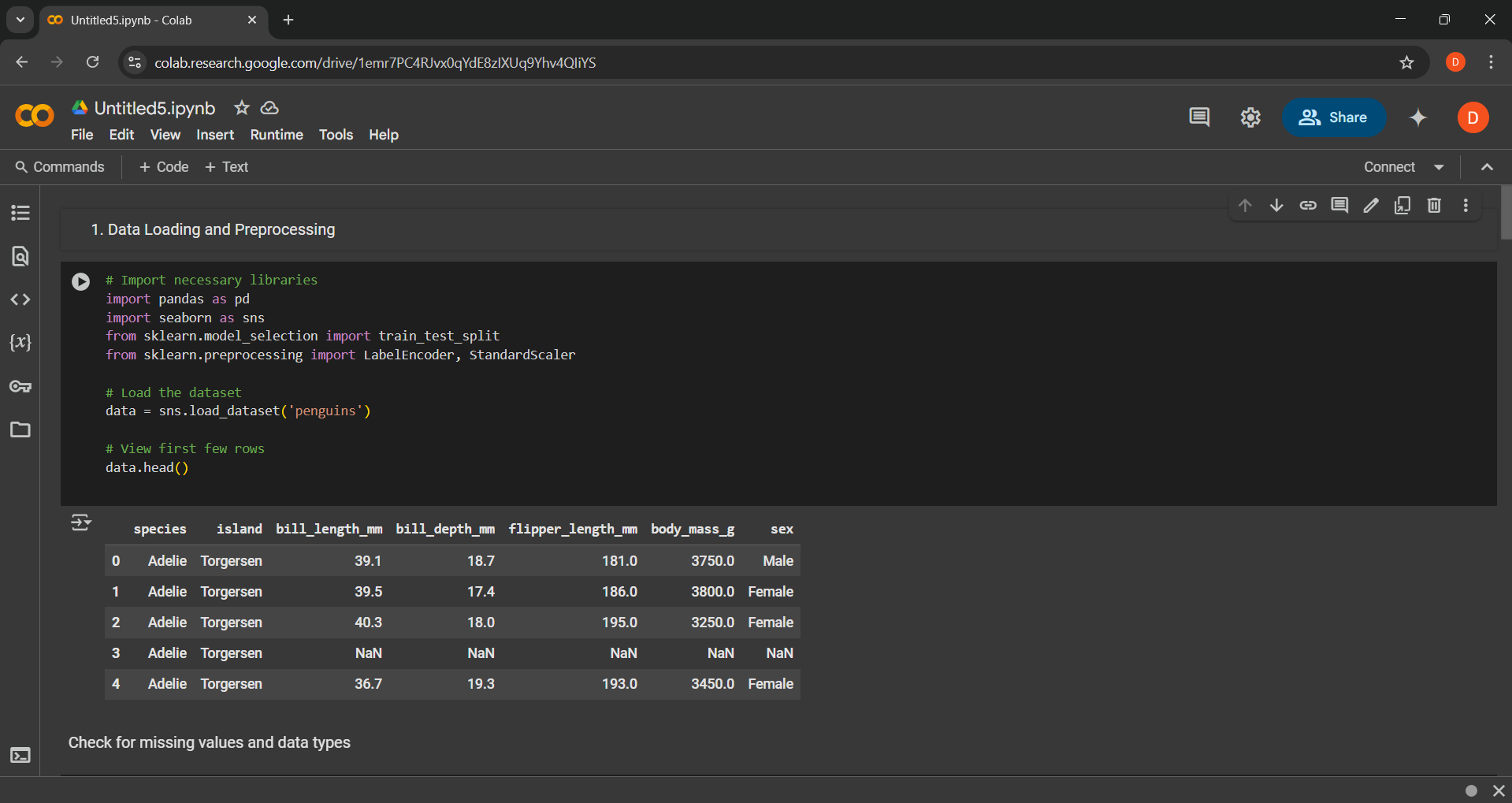 Penguin's Palmers Dataset EDA