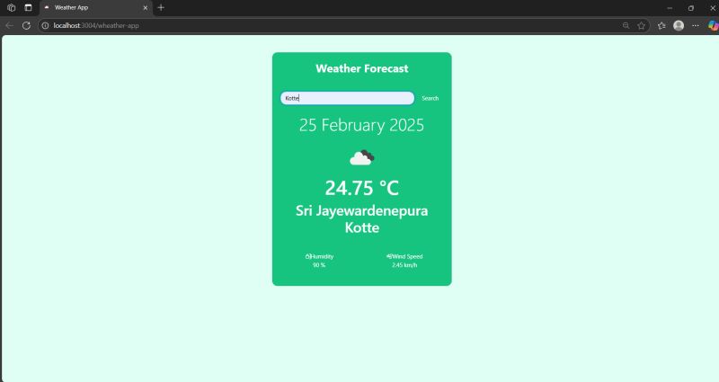 Weather App